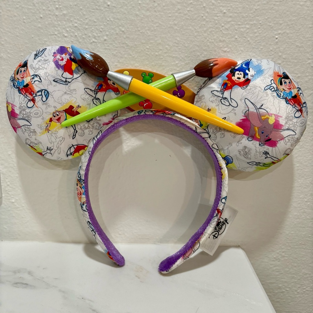 Disney Parks Ink and Paint Mickey Ears
